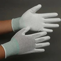 장착된 정전기 방지 ESD 탄소 섬유 장갑